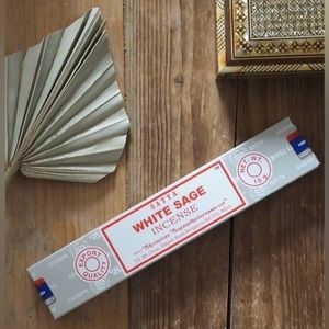 White sage stick incense satya shrinivas sugandhalaya new in box
